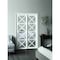 Renin Renin 48 in. x 80 1/2 in. Lace Multi-X Design Mirror Bypass Door EU3265PWCLE048080 - alternate 2